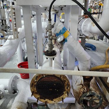 Limpieza de intercambiadores de calor