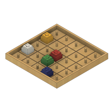 3D printed puzzle game