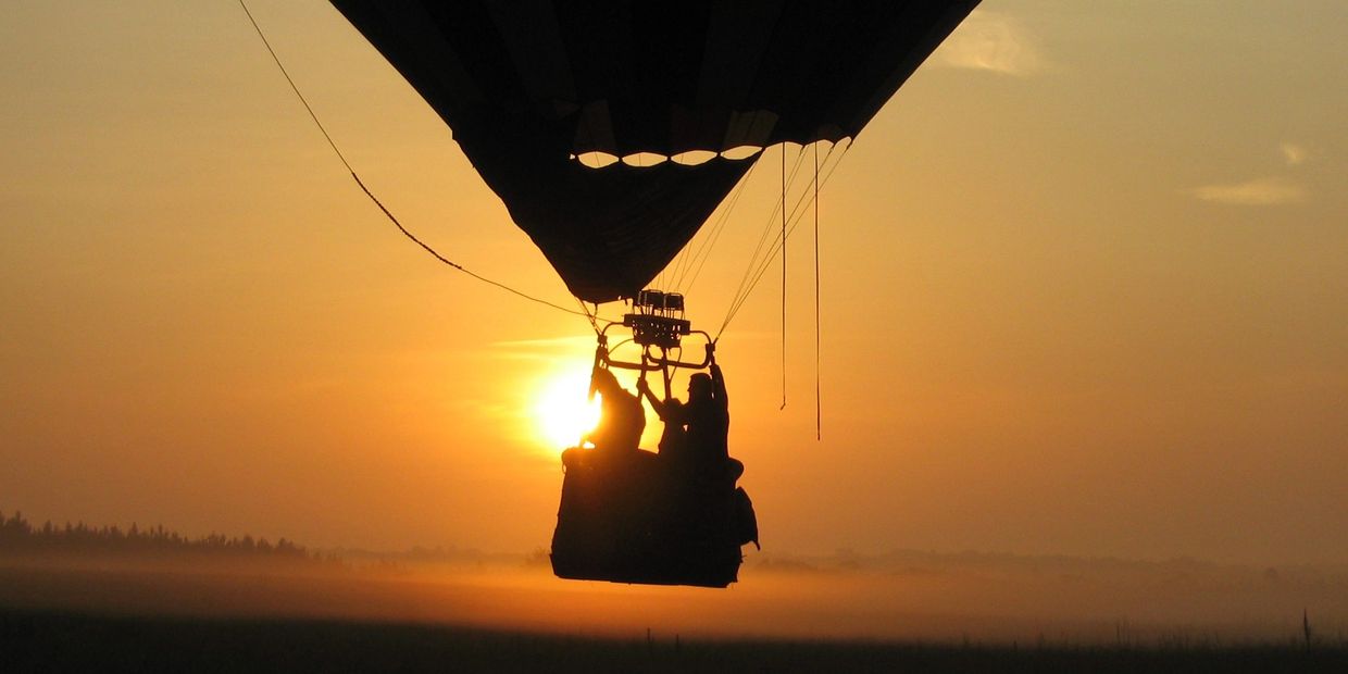 Morning Sunrise Hot Air Balloon Flight