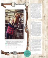 Horse Girl author Carrie Seim, posing with a horse.