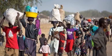 South Sudan's refugees leaving in mass