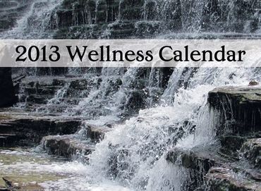 Wellness Calendar design 2013