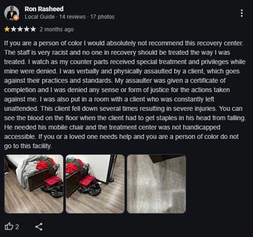 Indiana Recovery Center Reviews