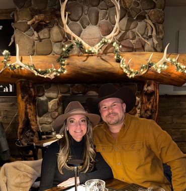 Joe and Jen on Christmas vacation