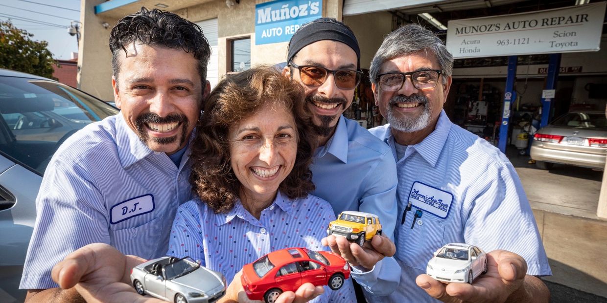 David Muñoz, Angie Muñoz, DJ Muñoz, Peter Muñoz. | Credit: Brian Kuhlmann