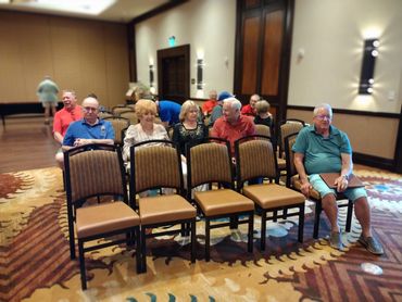 Members of RRAZRC at August meeting