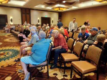 Members of RRAZRC at August meeting