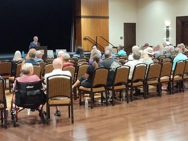 Members of RRAZRC at August meeting