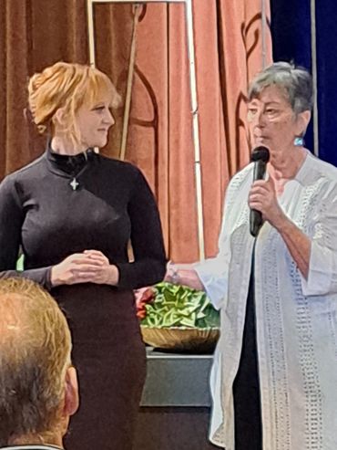 Dreama King and Ceil Levatino