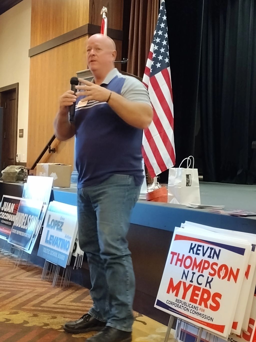 Kevin Thompson, Republican candidate for Corporation Commission