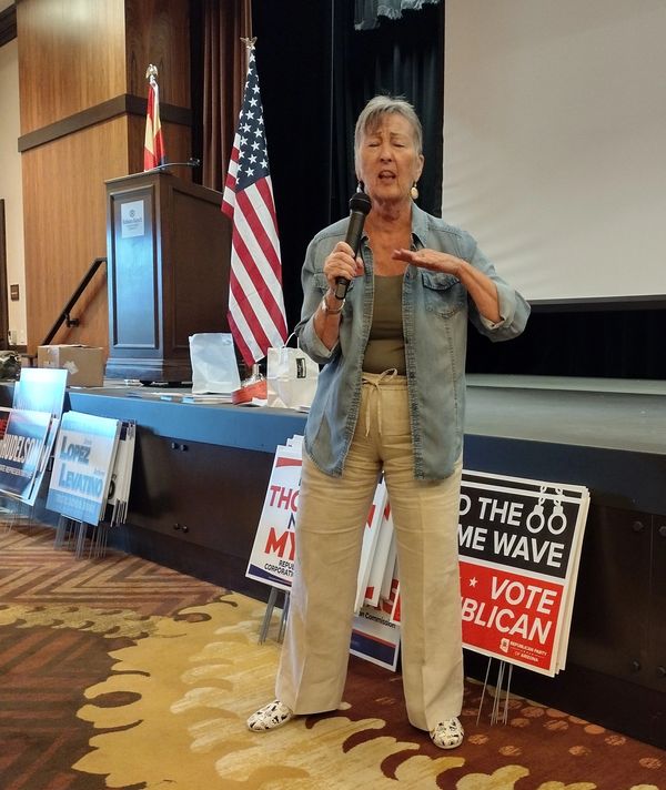 Club President Ceil Levatino