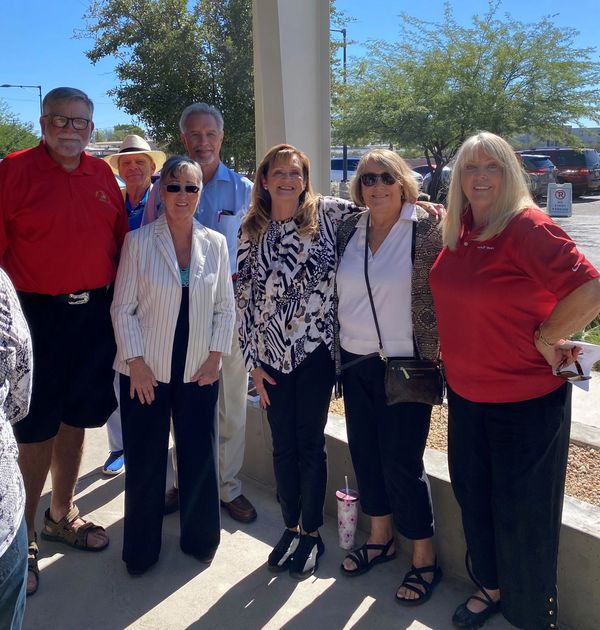 RRAZRC members outside Hannity Town Hall