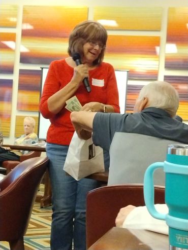 50/50 raffle drawing on election night