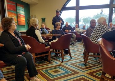 Members at the January 2023 club meeting