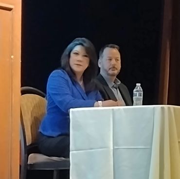 Kimberly Yee and Jeff Weninger, Republican candidates for Arizona State Treasurer