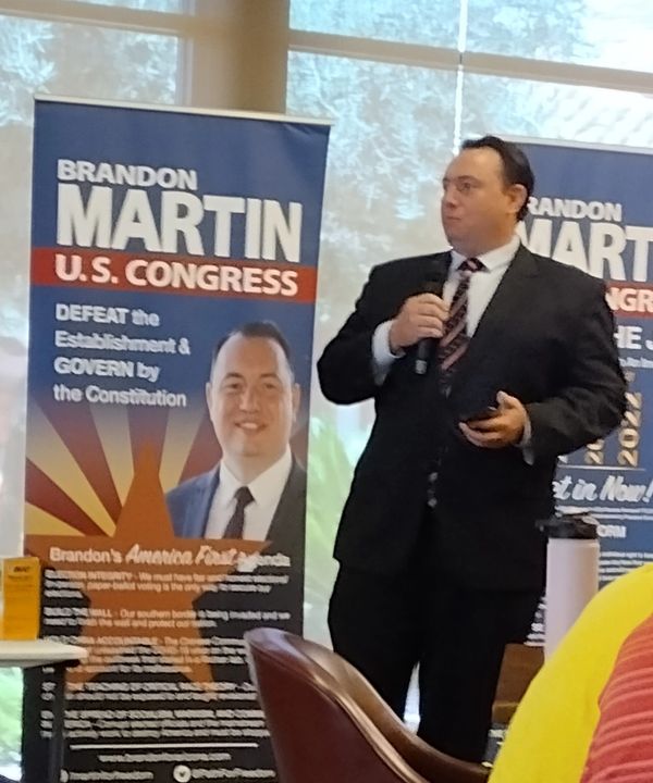 Brandon Martin, candidate for U.S. Congress from Arizona