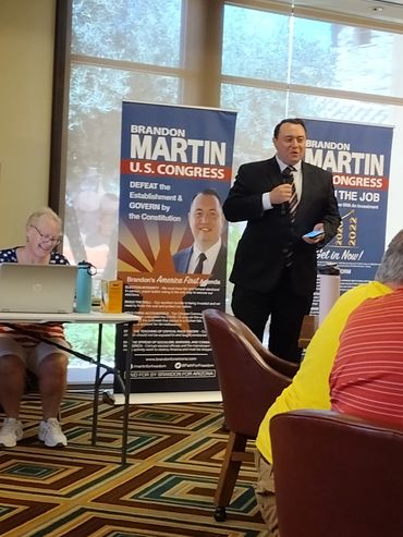 Candidate for U.S. Congress Brandon Martin