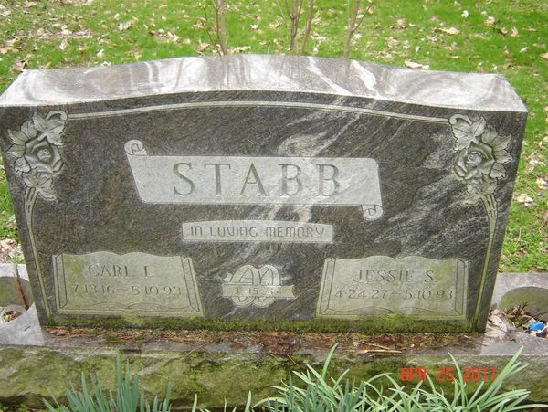 Stabb gravestone