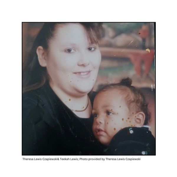 Theresa Czapiewski with daughter Teekah Lewis; Provided photo.
