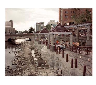Photo: The Holiday Casino in Background
Courtesy of Peter Goin, from the Water in the West Project,