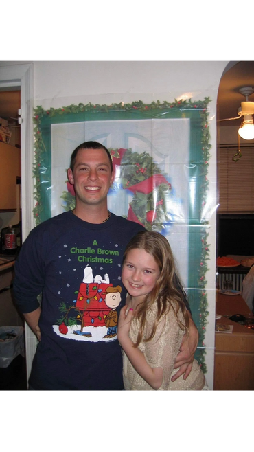 Stephen Spina with daughter Skyler