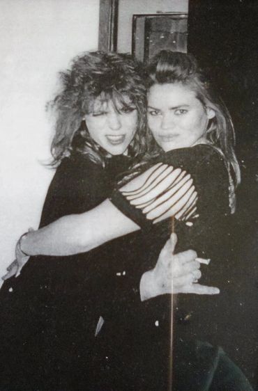 From left, Jill Beaty and her sister Tina Beaty; Photo courtesy of Tina Beaty