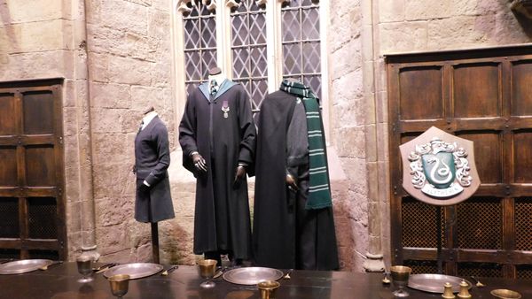 Katherine Pauletti: Slytherin at the Banquet Hall at Warner Bros Studios Watford UK, 2018