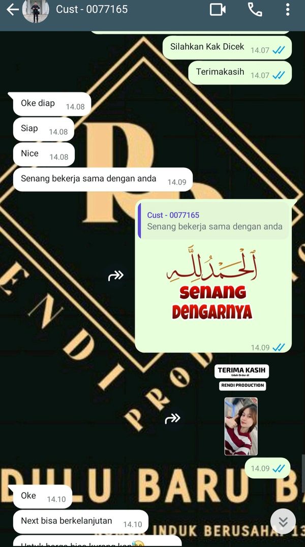 Penilaian Mereka Terhadap RENDI PRODUCTION