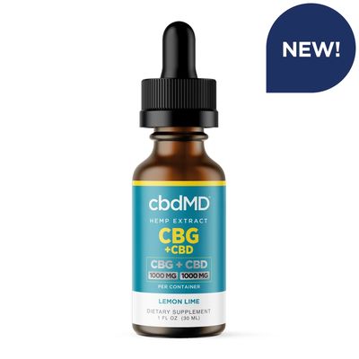 cbdmd cbd/cbg tincture. available at panther canna burleson