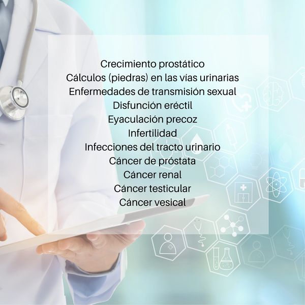 Que enfermedades trata un urólogo