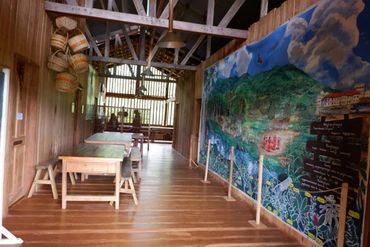 Inside Balay Laudato Si