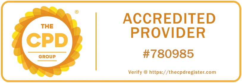 Our accredited provider certificate