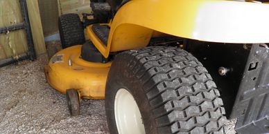 True Goo Tire Sealant Mowers, ATVs, UTVs are 12-20 oz/tire front, and 16-28 oz/tire back 