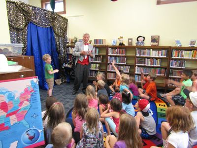Reading Magic show in Wisconsin and Minnesota.