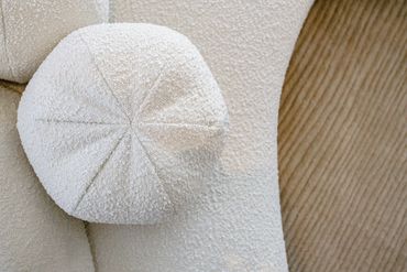 Fotografia de detalhe de decoração de ambientes