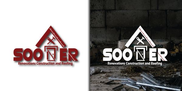 Logo for SOO RER renovations and roofing service.