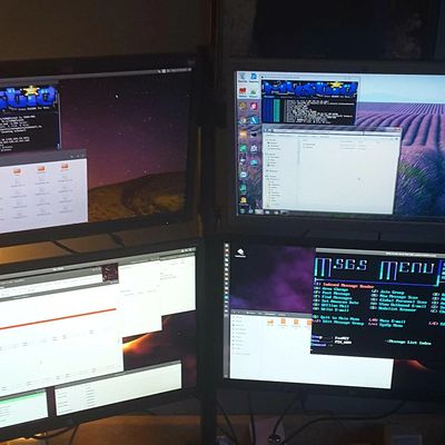 The command center for Castle Rock BBS and related services