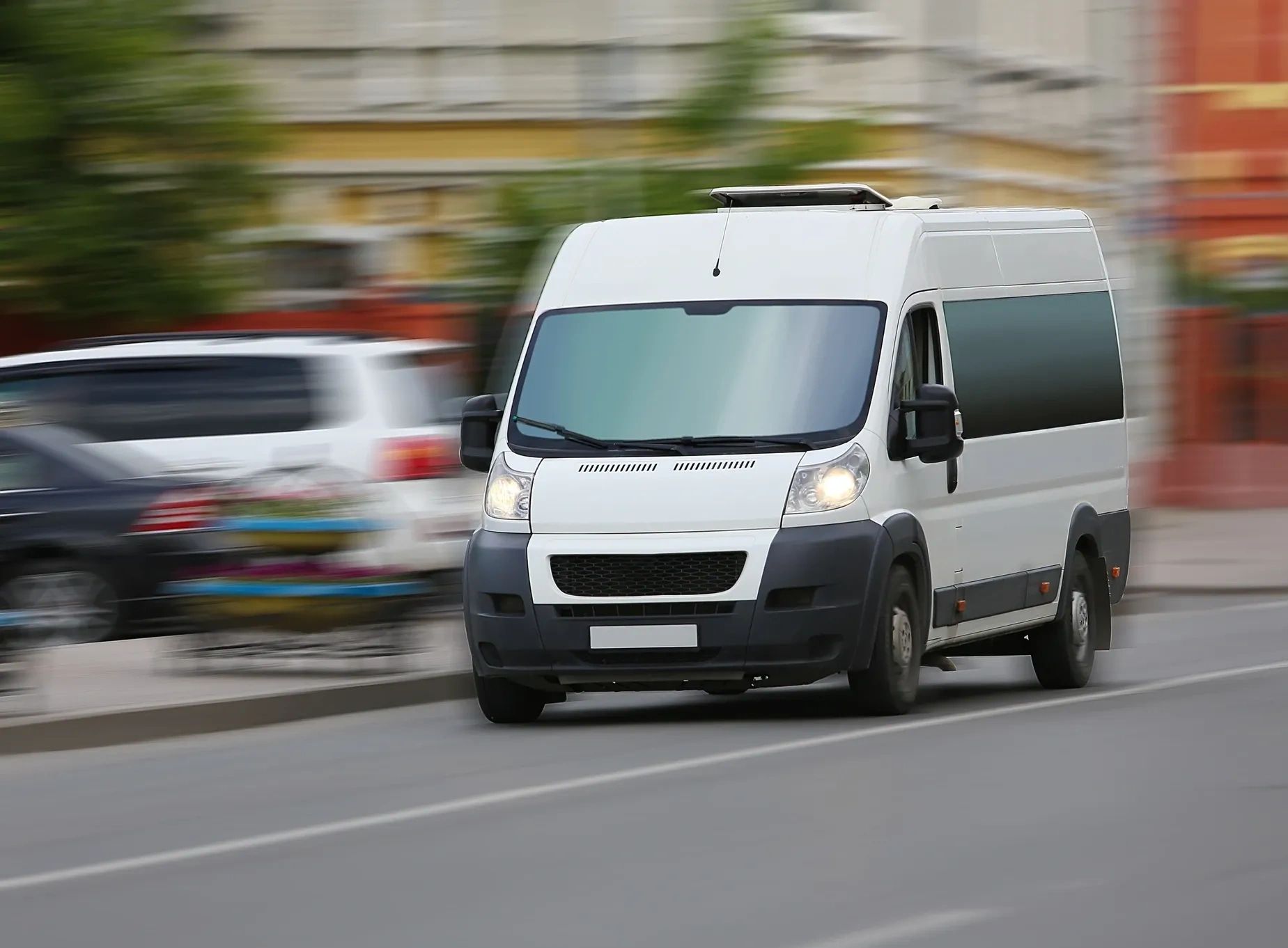 sprinter van delivery urban