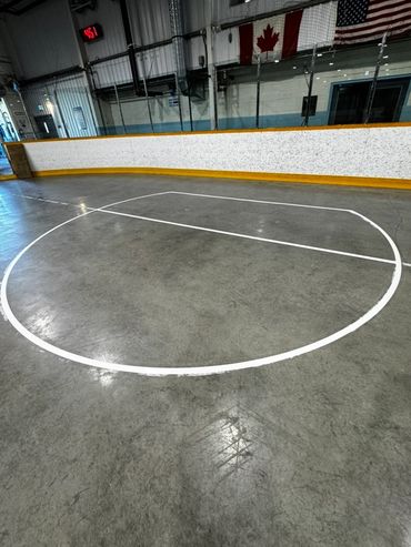 Enderby Arena Line Painting