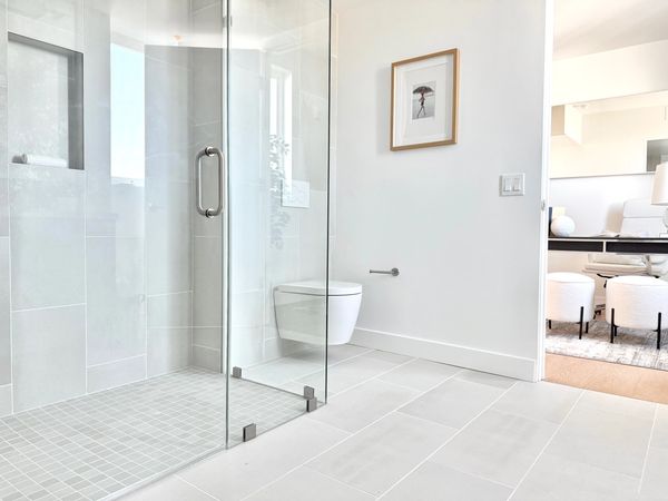 8900 Ramsgate - Spa Showers With Glass Door Enclosures and Hand-Set Tile