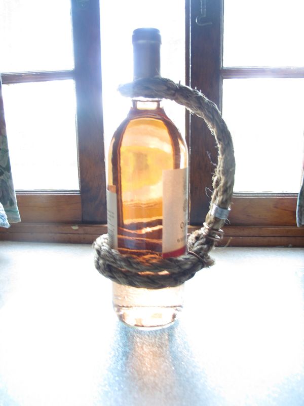 Wine Rope Handle with custom collector numbers