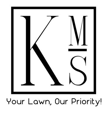 Company logo which stands for Kleen Mowing Service LLC. Your Lawn is Our Priority!