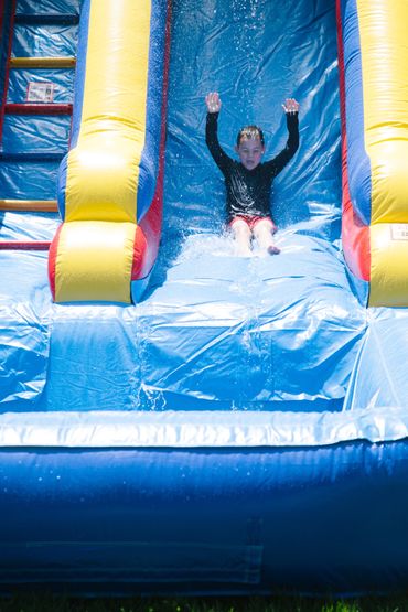 Our water slide will provide hours of fun for everyone!
