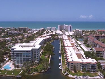 Aerial view of property