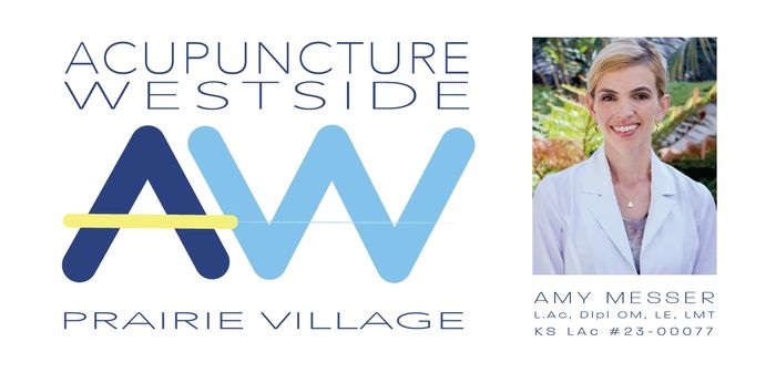 Acupuncture Westside Brand Banner, Amy Messer, Licensed Acupuncturist
