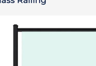 Apartment Railing Systems. Featuring clear tempered safety glass with sleek aluminum framing