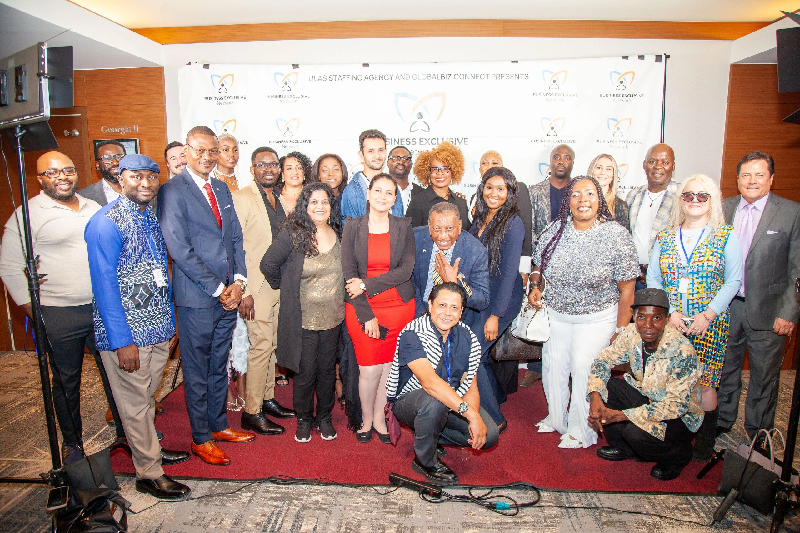 L'equipe FIFI lors du International Exclusive Busness Network a Hollywood 2025