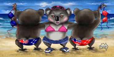 Beach Koalas