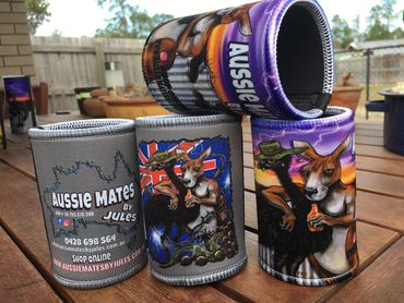 Aussie Mates Stubby Coolers