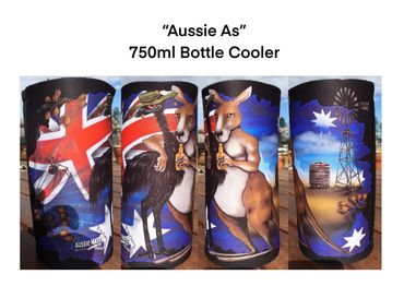 AMO002 Aussie As Bottle Coolers